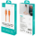 USAMS Kabel 30W 3A Silicone USB-C do Lightning pomarańczowy - 1569042 - zdjęcie 18